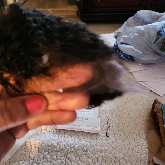 Her Given Hair Curly Closure with Clips - Picture 3 of 10